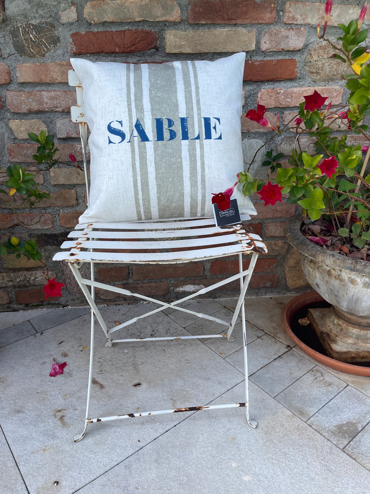 Copricuscino Sable Con Righe