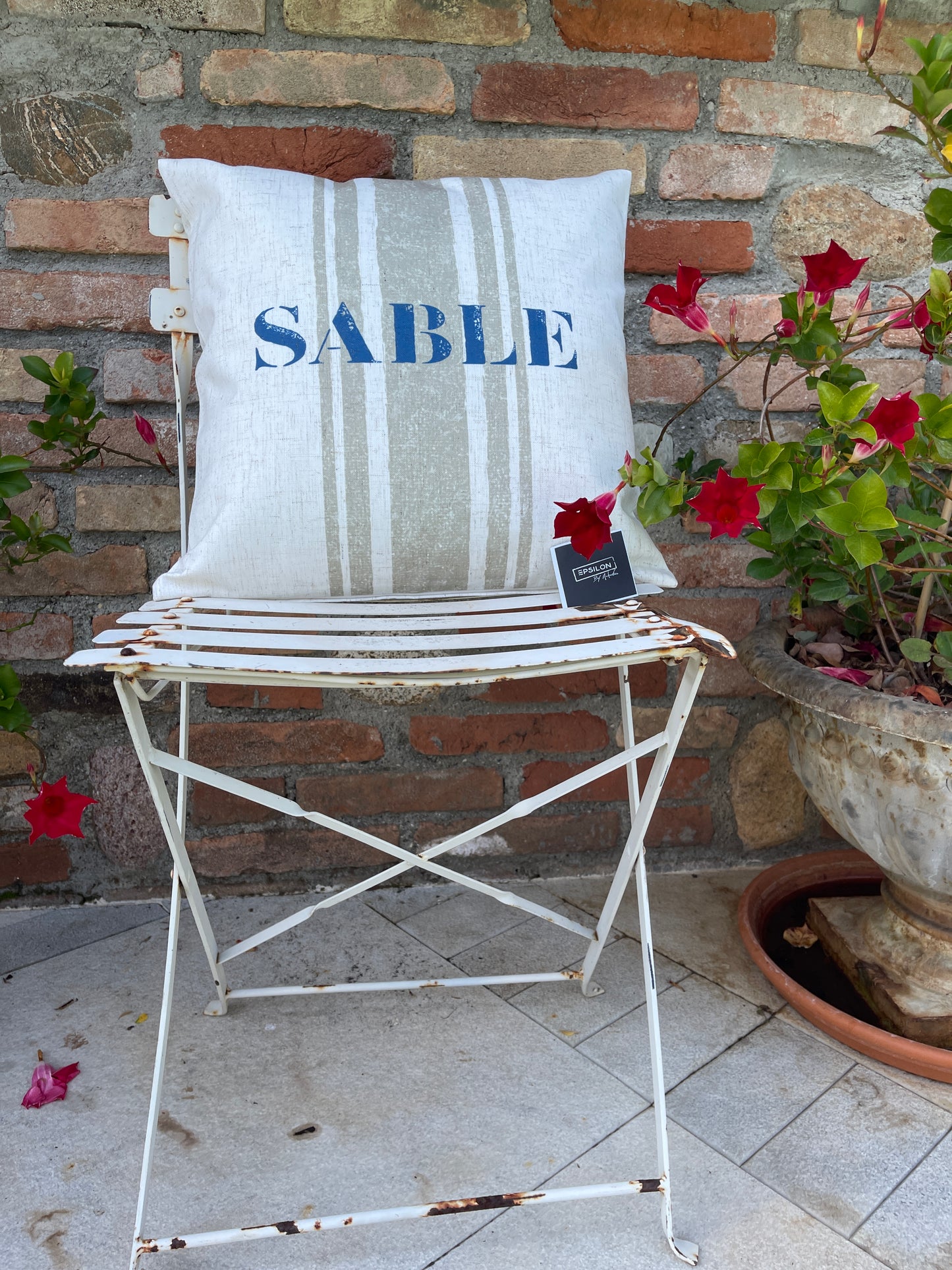 Copricuscino Sable Con Righe
