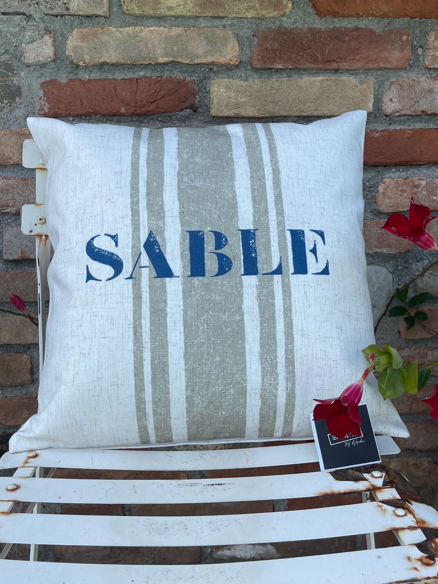 Copricuscino Sable Con Righe