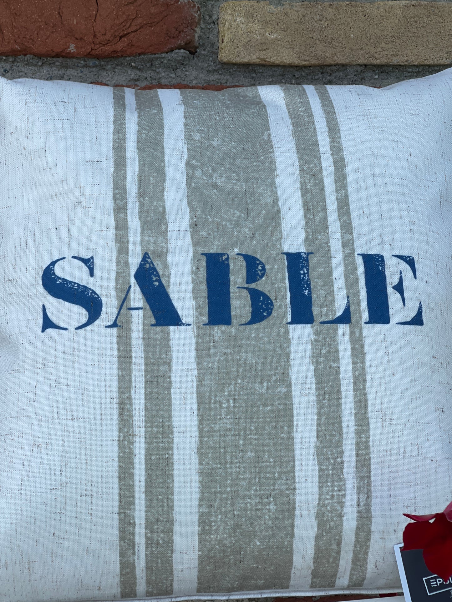 Copricuscino Sable Con Righe