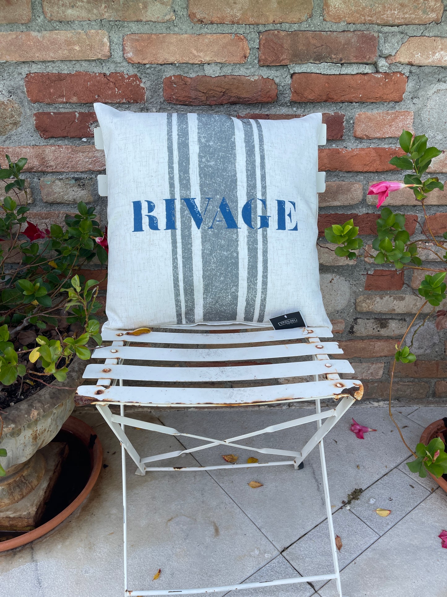 Copricuscino Rivage Con Righe