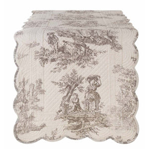Runner Boutis Con Toile De Jouy