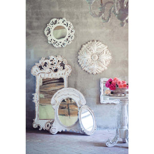 Specchio Decorato Anticato