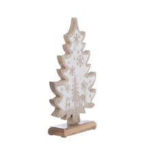 Load image into Gallery viewer, Decorazione Albero Con Renne In Legno
