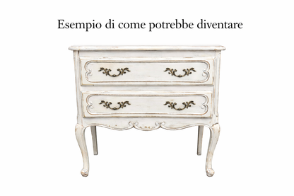 Comò Provenzale Con Due Cassetti