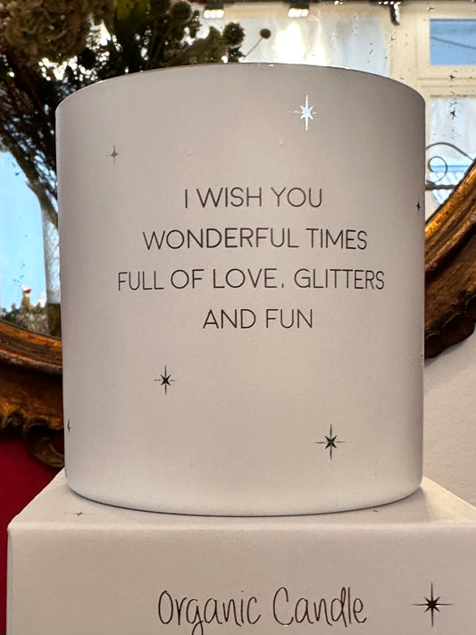 Candela Bianca "I Wish You Wonderful Times"