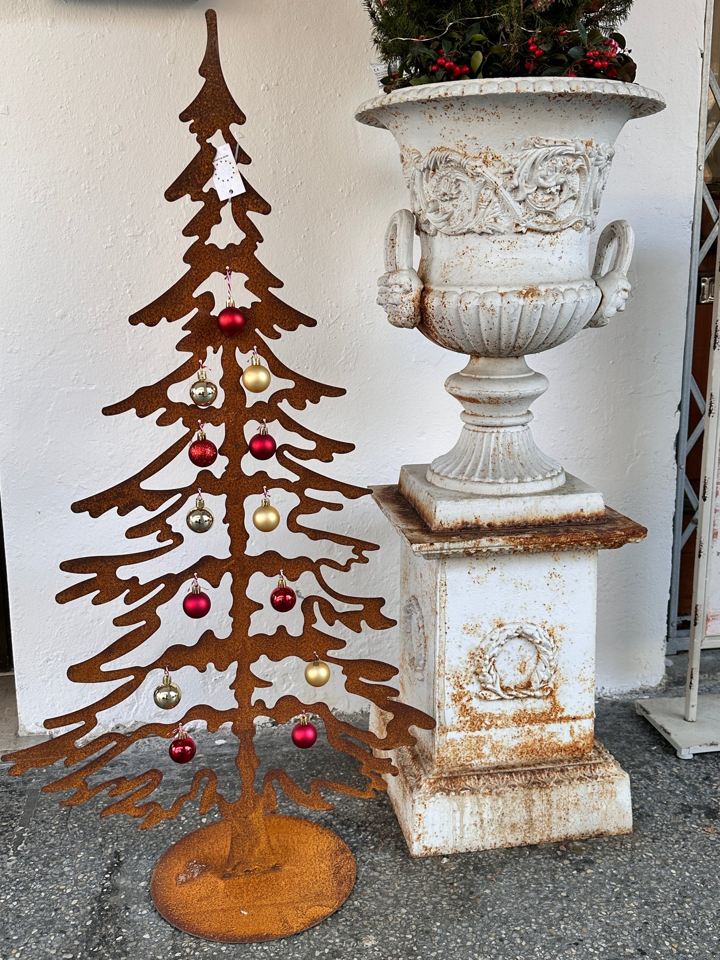 Albero Di Natale Grande Corten