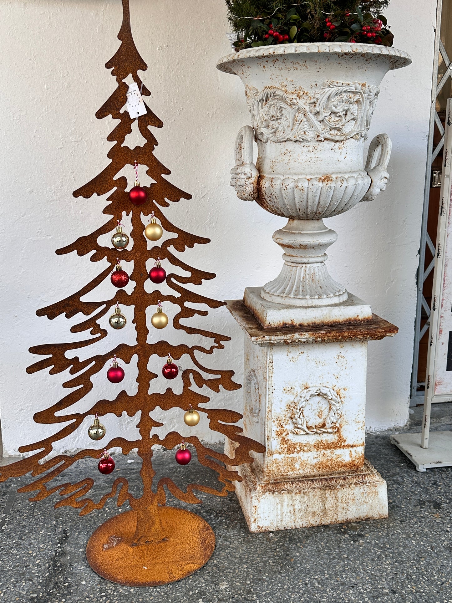 Albero Di Natale Grande Corten