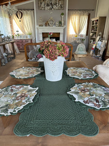 Tovaglietta Americana Vinile A Fiori