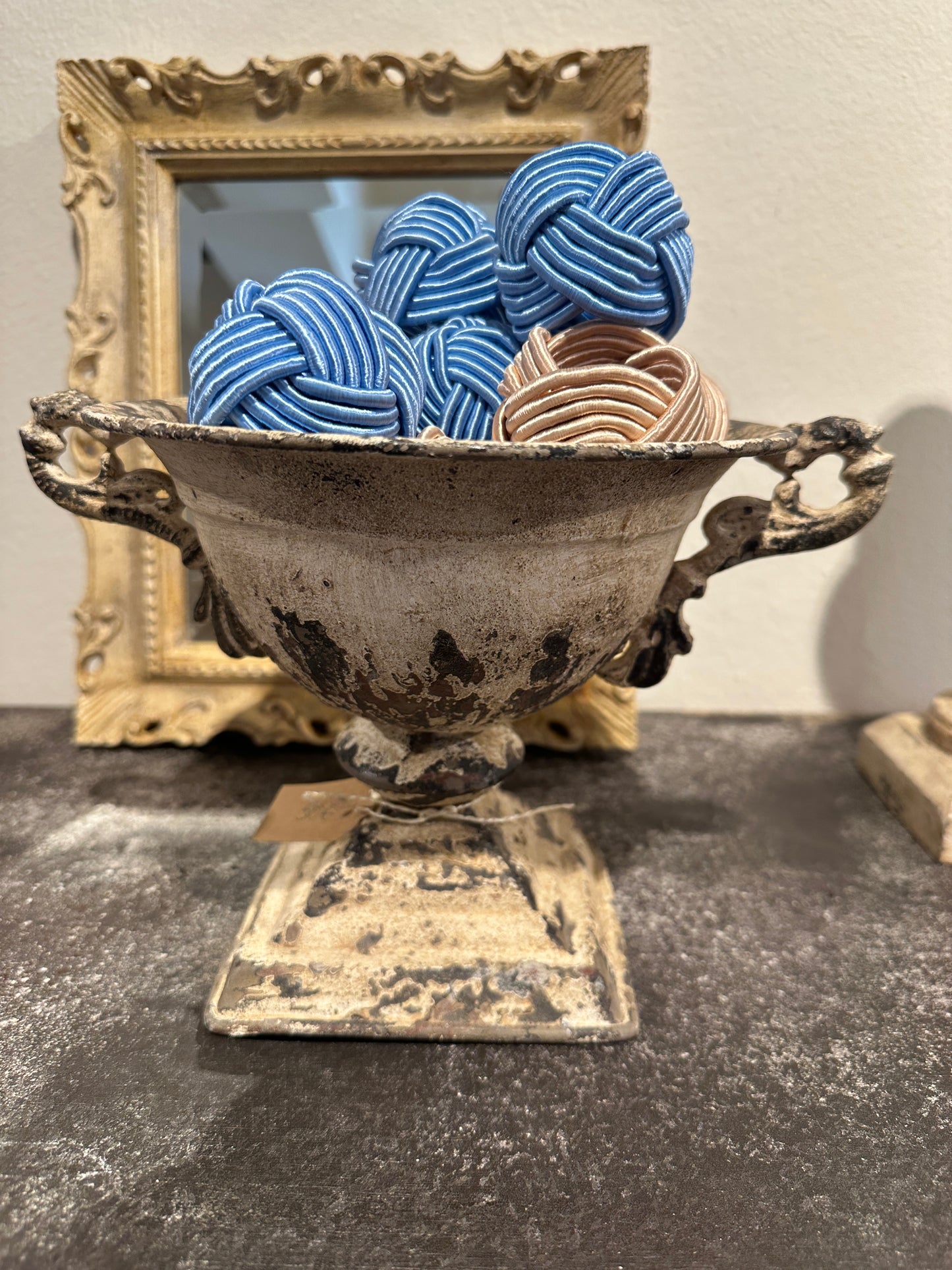 Vaso A Coppa Anticato