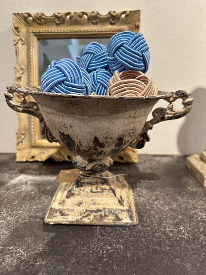 Vaso A Coppa Anticato