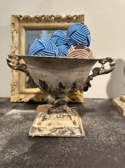 Vaso A Coppa Anticato