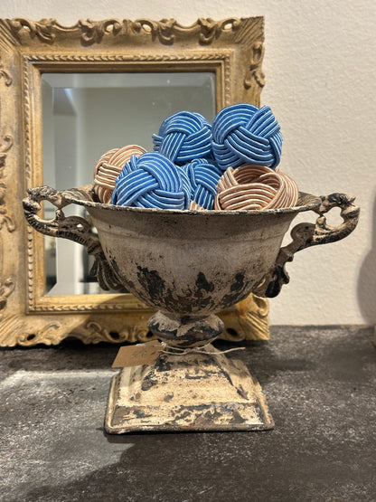 Vaso A Coppa Anticato