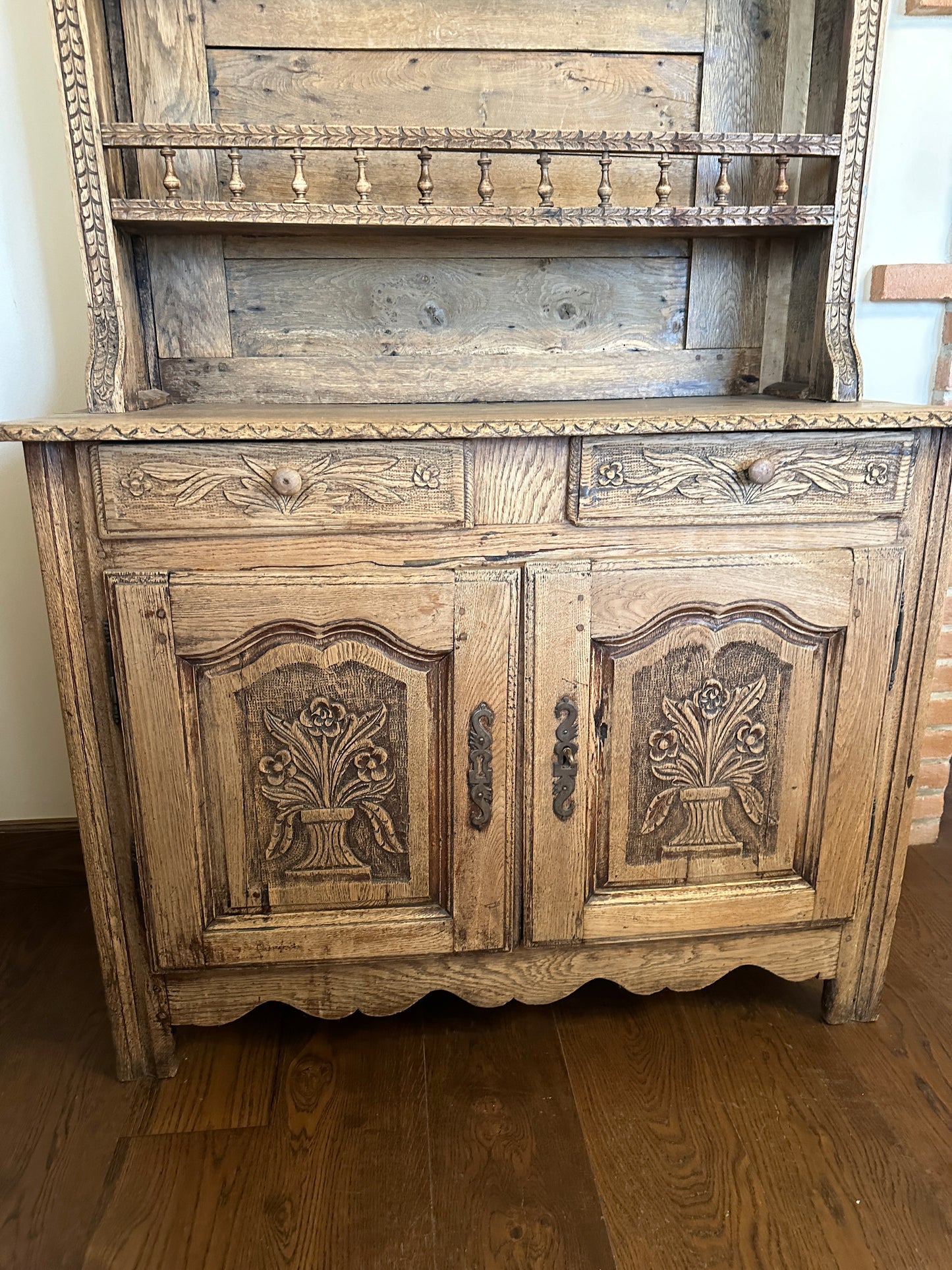 Credenza Antica Con Piattaia