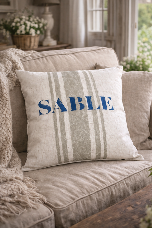 Copricuscino Sable Con Righe