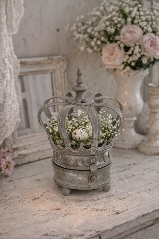 Corona Decorata Con Punta