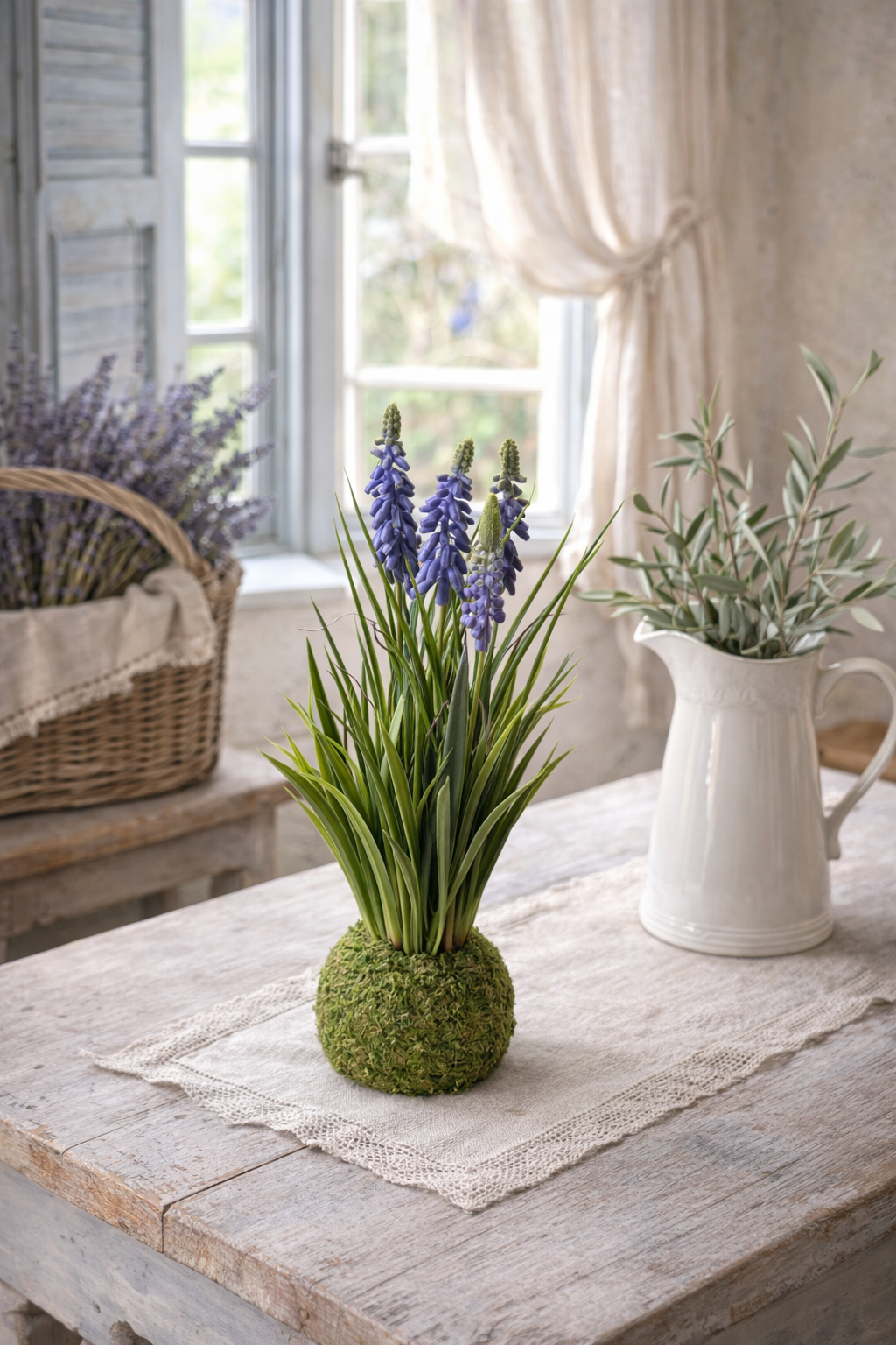 Lavanda Sintetica Con Muschio