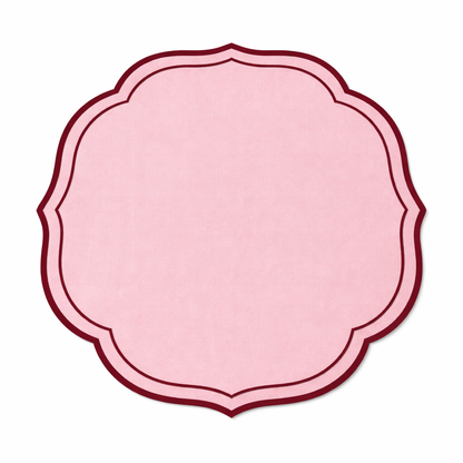 Tovaglietta  Rosa/Rosso Double Idrorepellente
