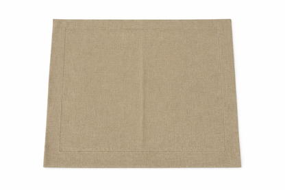 Tovaglietta Lino Beige Rettangolare