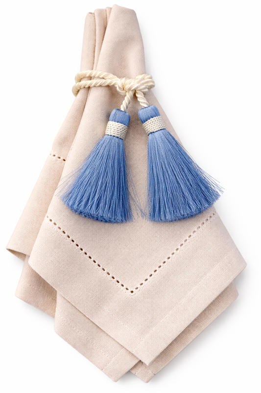 Nappina Lega Tovagliolo Azzurro & Bianco