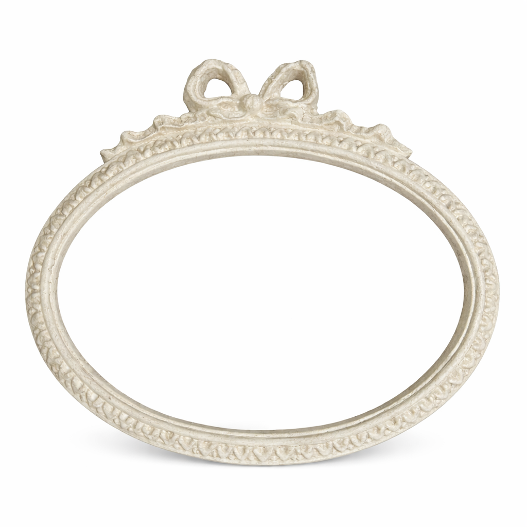 Cornice Orizzontale  Nodo D'Amore Ovale Con Decori