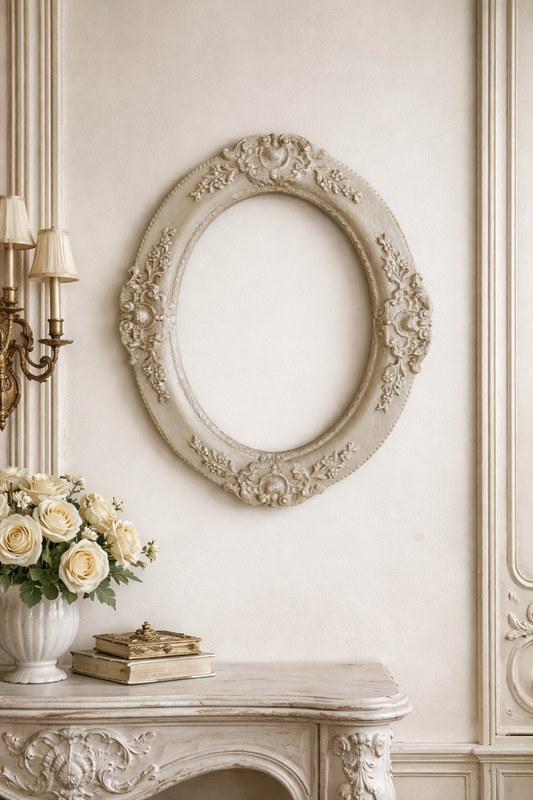 Cornice Ovale Con Decori