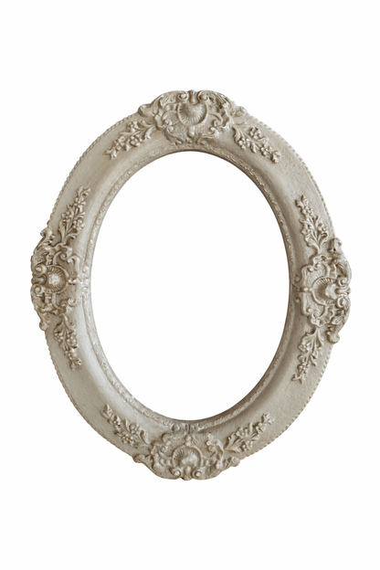 Cornice Ovale Con Decori