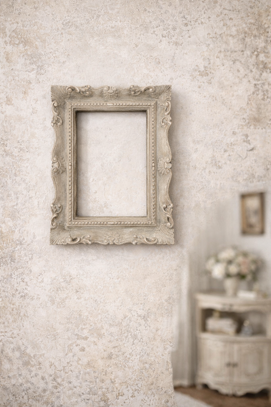 Cornice Francesina Grigia Patina Antica