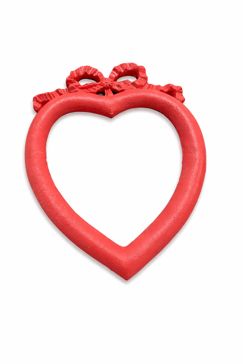 Cornice  A Cuore Nodo D'Amore Rossa