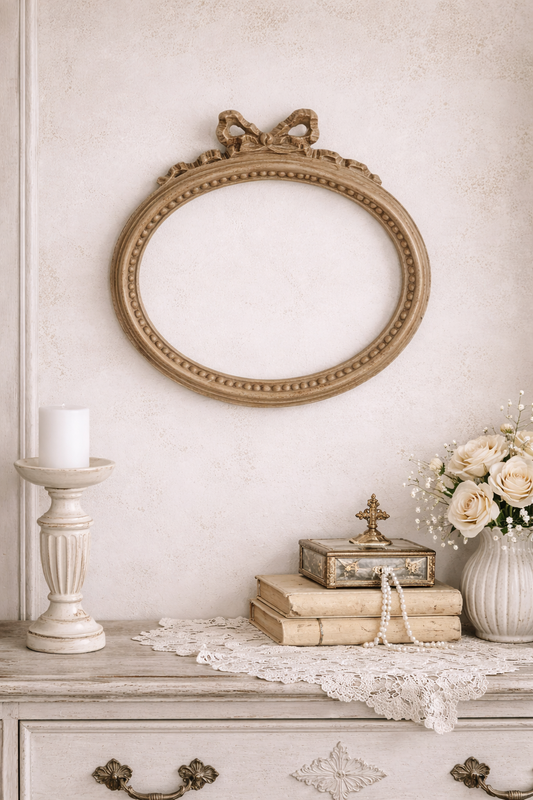 Cornice Nodo D'Amore Ovale Orizzontale