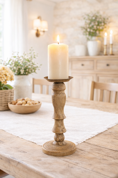 Candelabro Beige Anticato