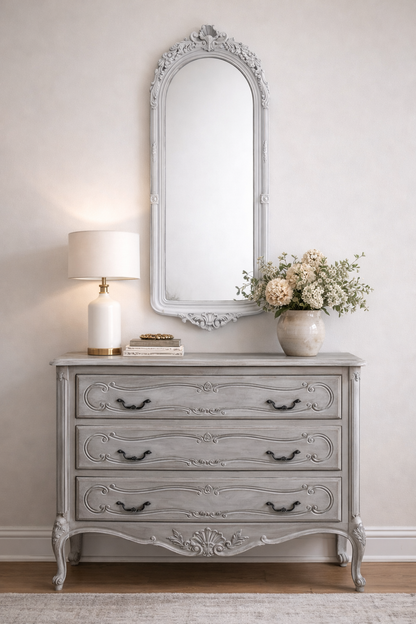 Specchio Rettangolare Con Decori
