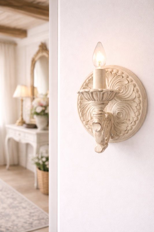 Applique Con Base Tonda A Una Luce