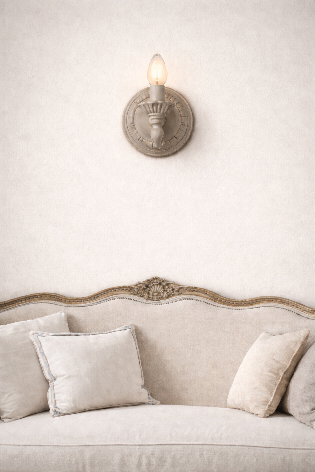 Applique Con Base Tonda Una Luce