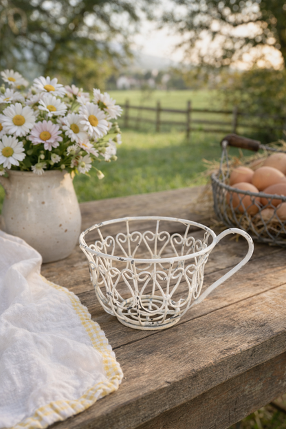 Tazza Decorata Porta Piante