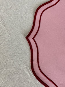 Tovaglietta  Rosa/Rosso Double Idrorepellente