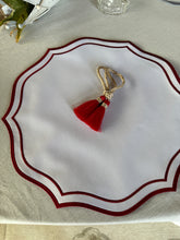 Carica l&#39;immagine nel visualizzatore di Gallery, Tovaglietta  Rosa/Rosso Double Idrorepellente
