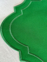 Carica l&#39;immagine nel visualizzatore di Gallery, Tovaglietta A Righe Verde Double Idrorepellente
