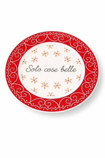 Piattino  Decorativo “Solo cose belle”
