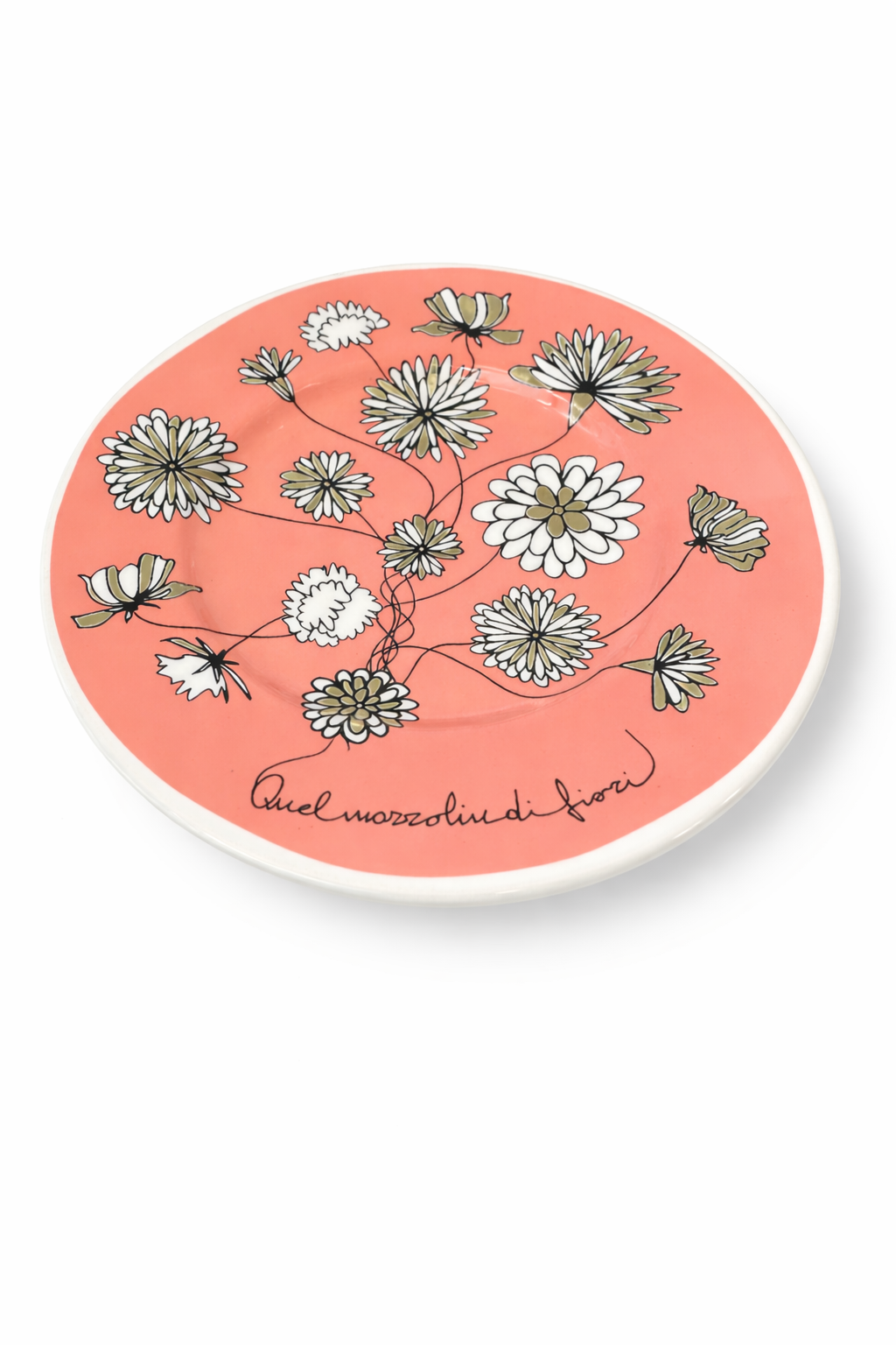 Piattino  Decorativo “Quel mazzolin di fiori”