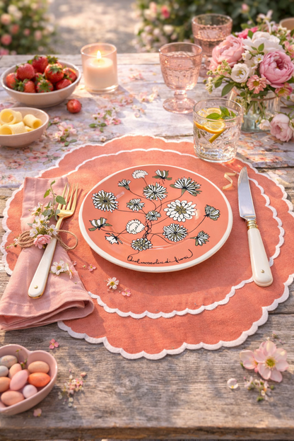 Piattino  Decorativo “Quel mazzolin di fiori”