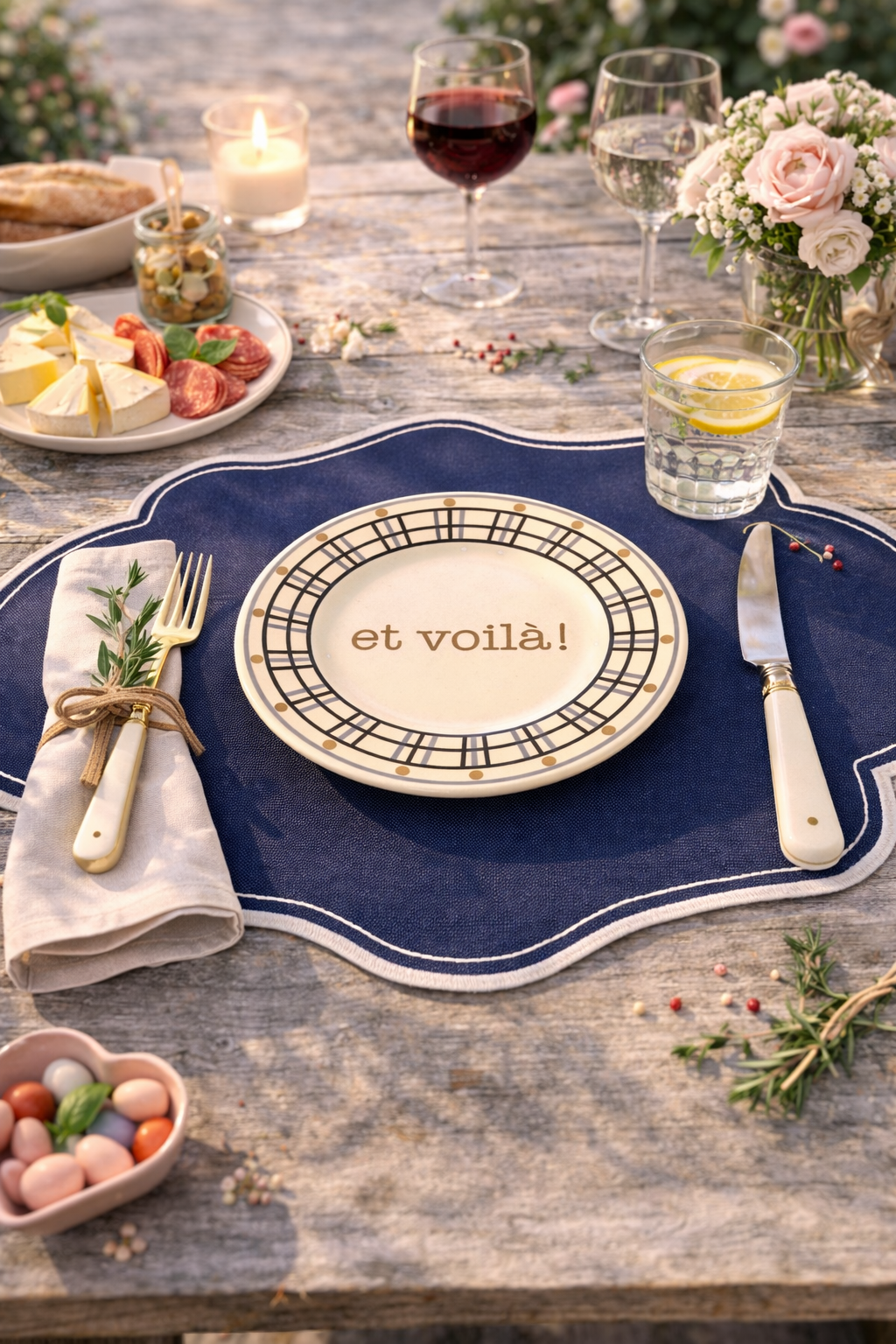 Piattino  Decorativo “et voilà!”