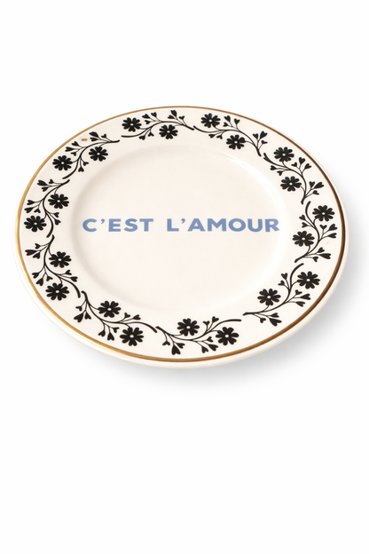 Piattino  Decorativo “C’EST L’AMOUR”