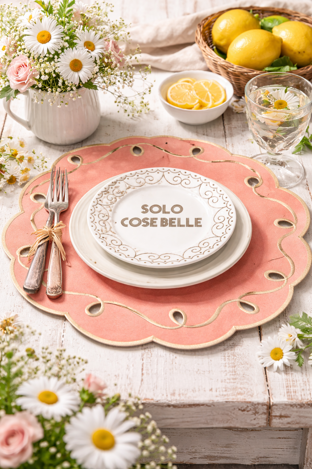 Piattino  Decorativo “Solo Cose Belle”