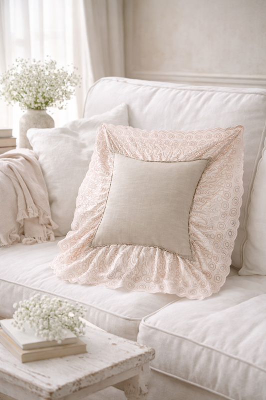 Cuscino Con San Gallo Beige Tintoretto