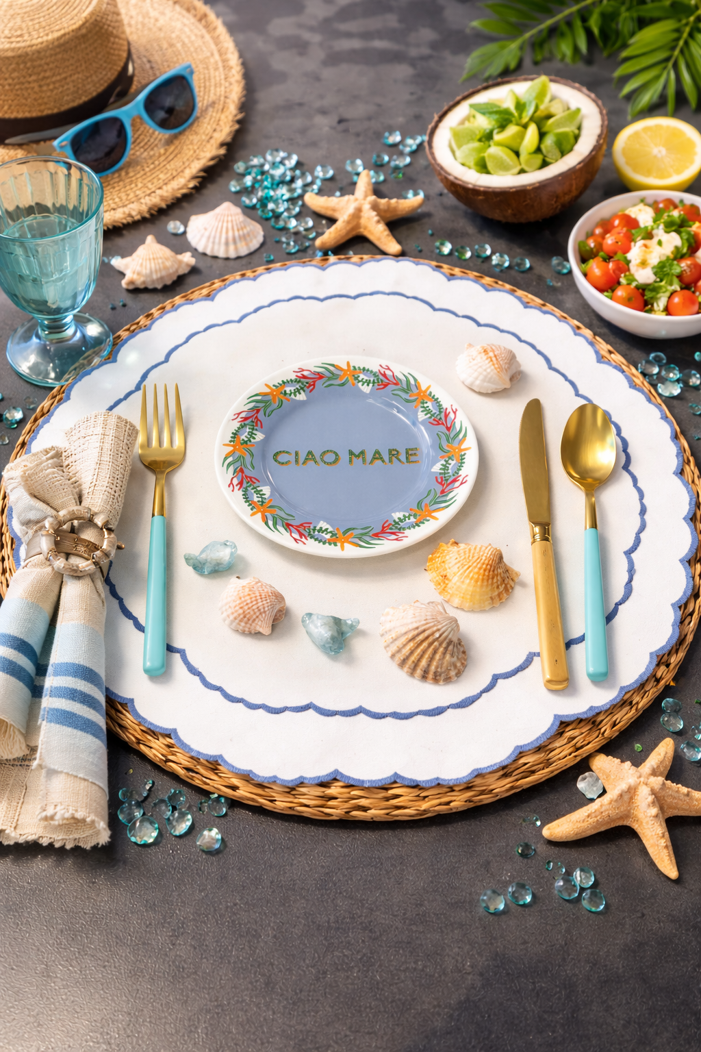 Piattino  Decorativo “CIAO MARE’