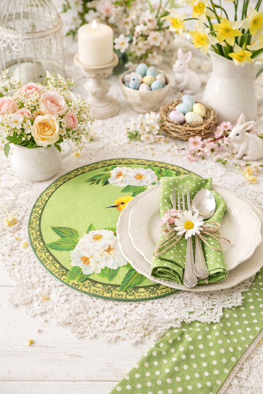 Sottopiatto Uccellino