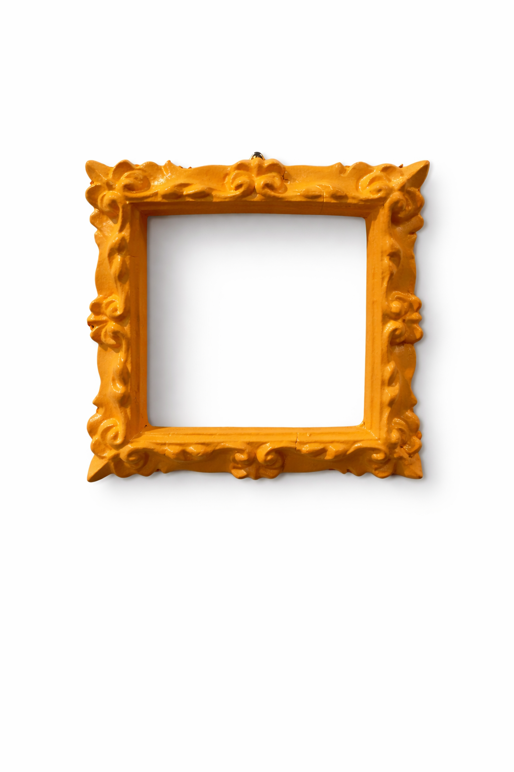 Cornice Quadrata Decori Arancio