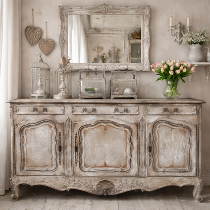 Credenza Provenzale A Tre Ante