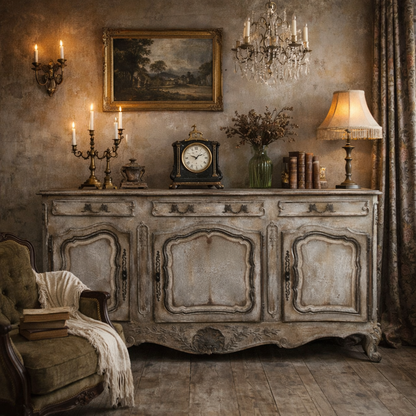 Credenza Provenzale A Tre Ante